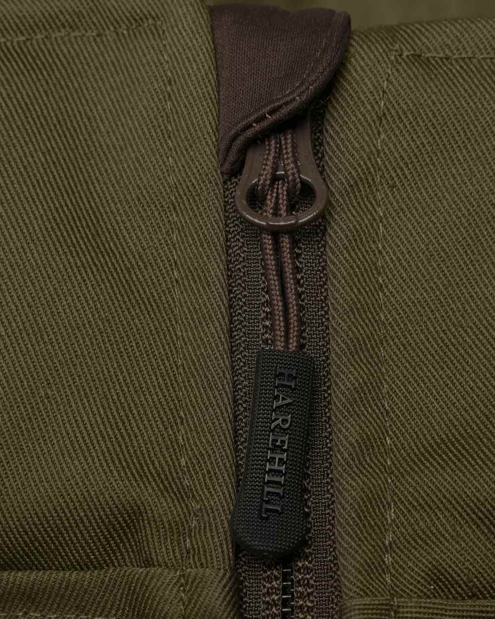 Forest Shade coloured Harehill Ridgegate Active Hybrid Jacket on white background