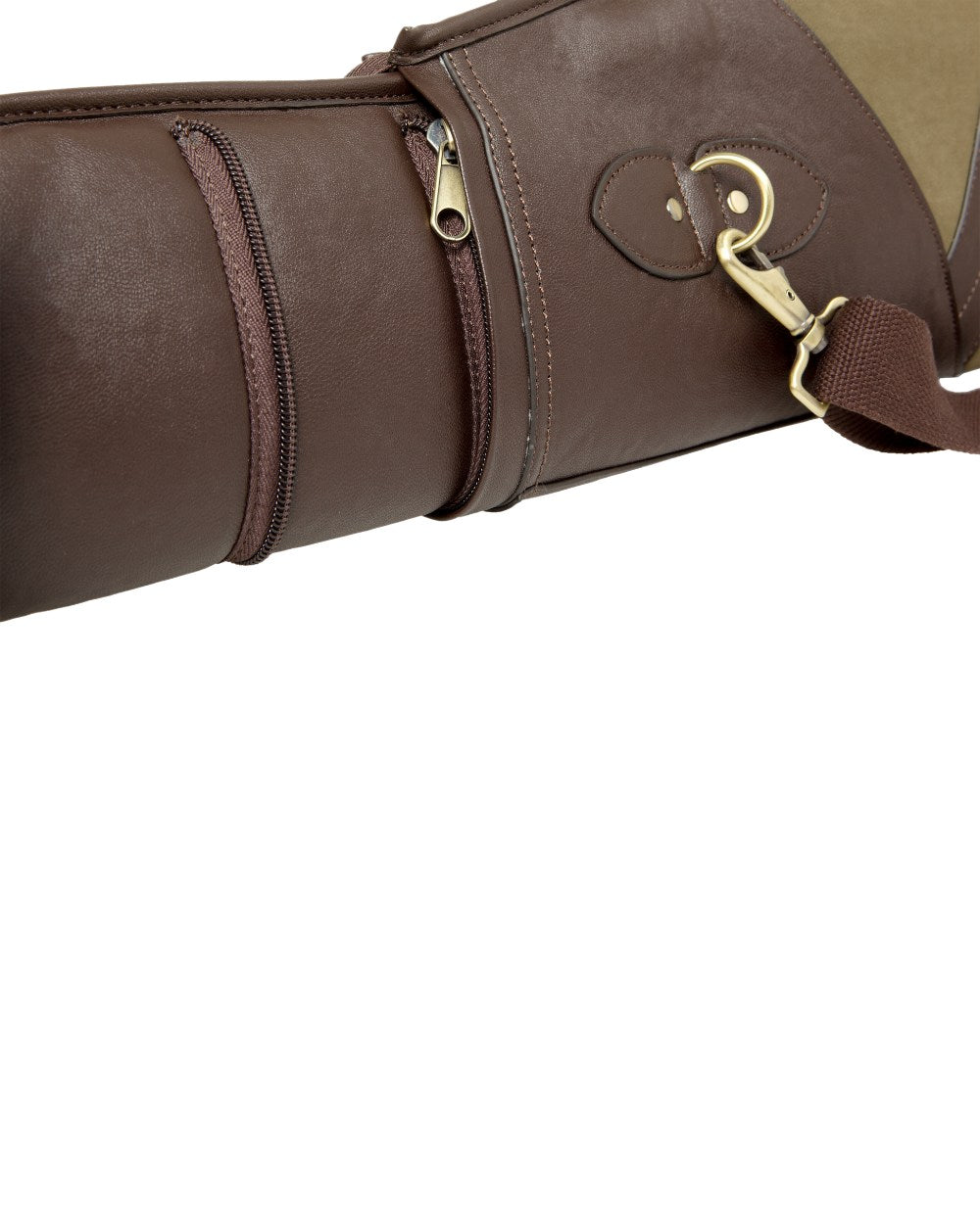 Olive Brown Coloured Harkila Adjustable Slip on white background