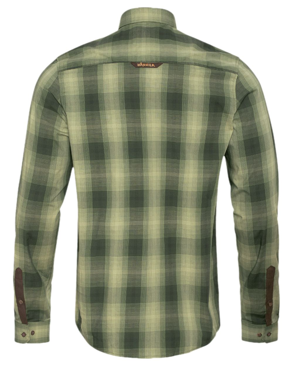 Duffel Green Coloured Harkila Akkan Shirt on white background
