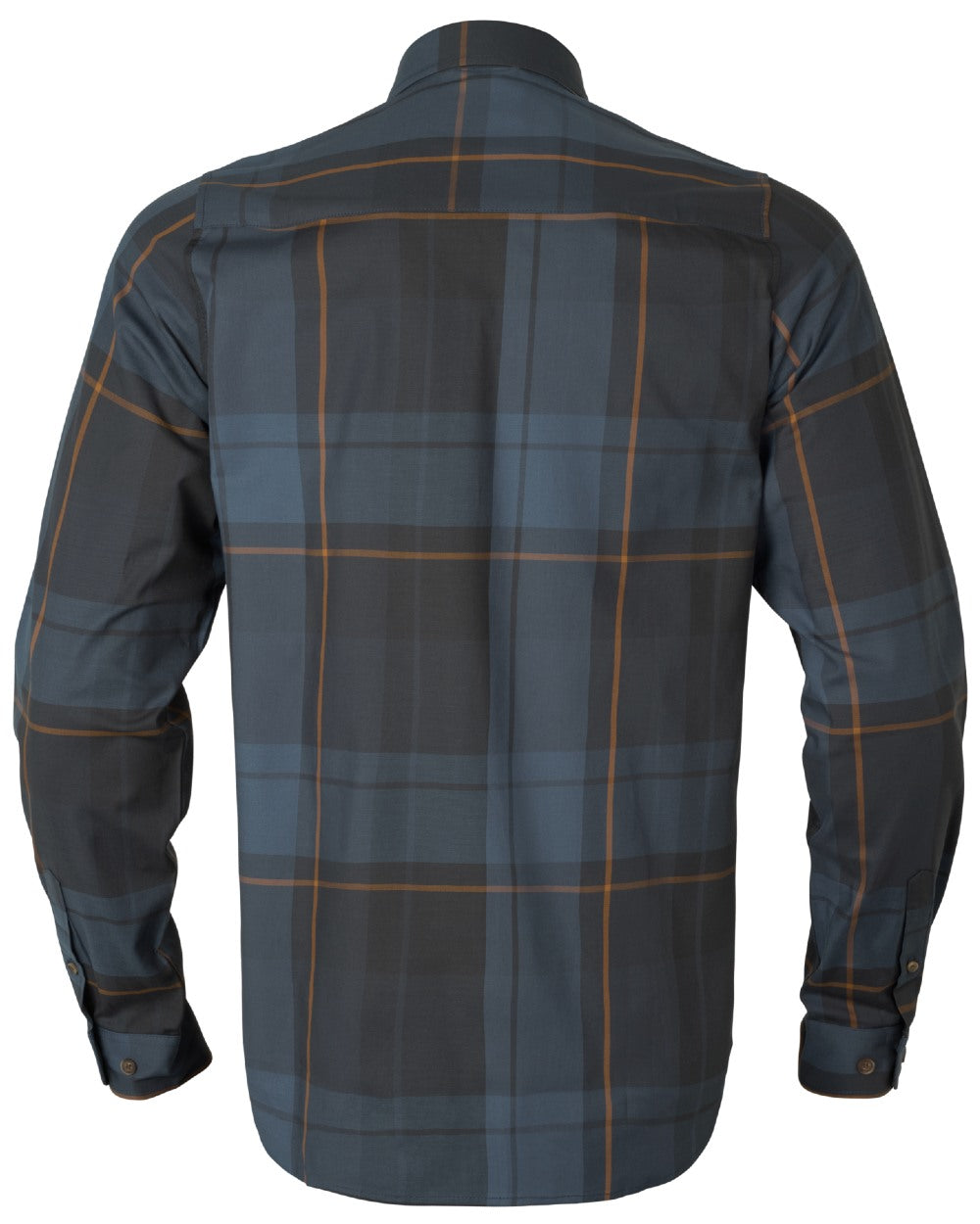 Blackberry Check Coloured Harkila Akse Long Sleeve Shirt on white background