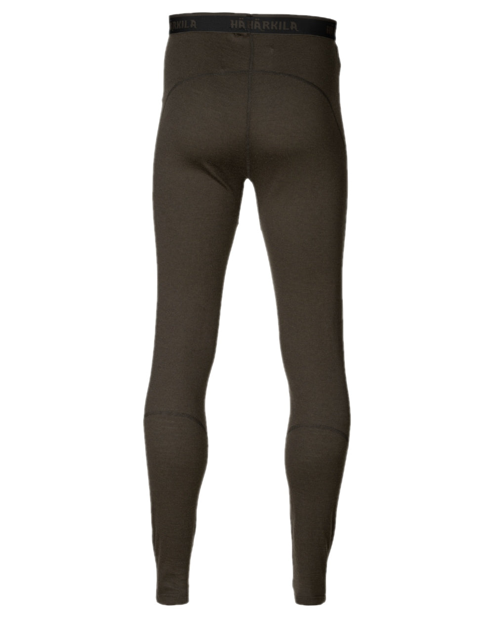 Shadow Brown Coloured Harkila All Season Long Johns Base Layer on white background