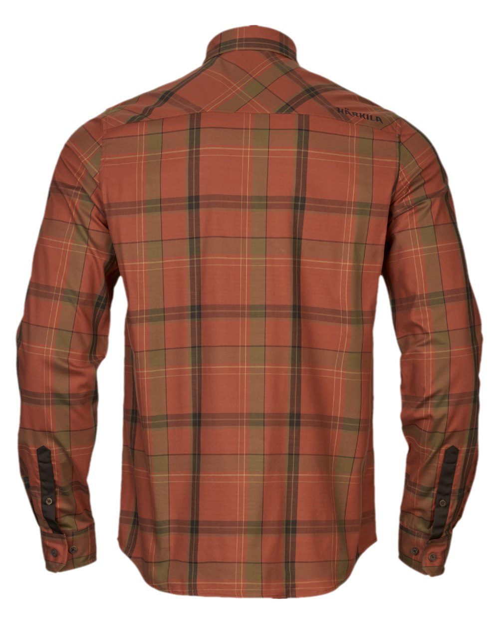 Arabian Spice Coloured Harkila Anker Long Sleeve Shirt on white background