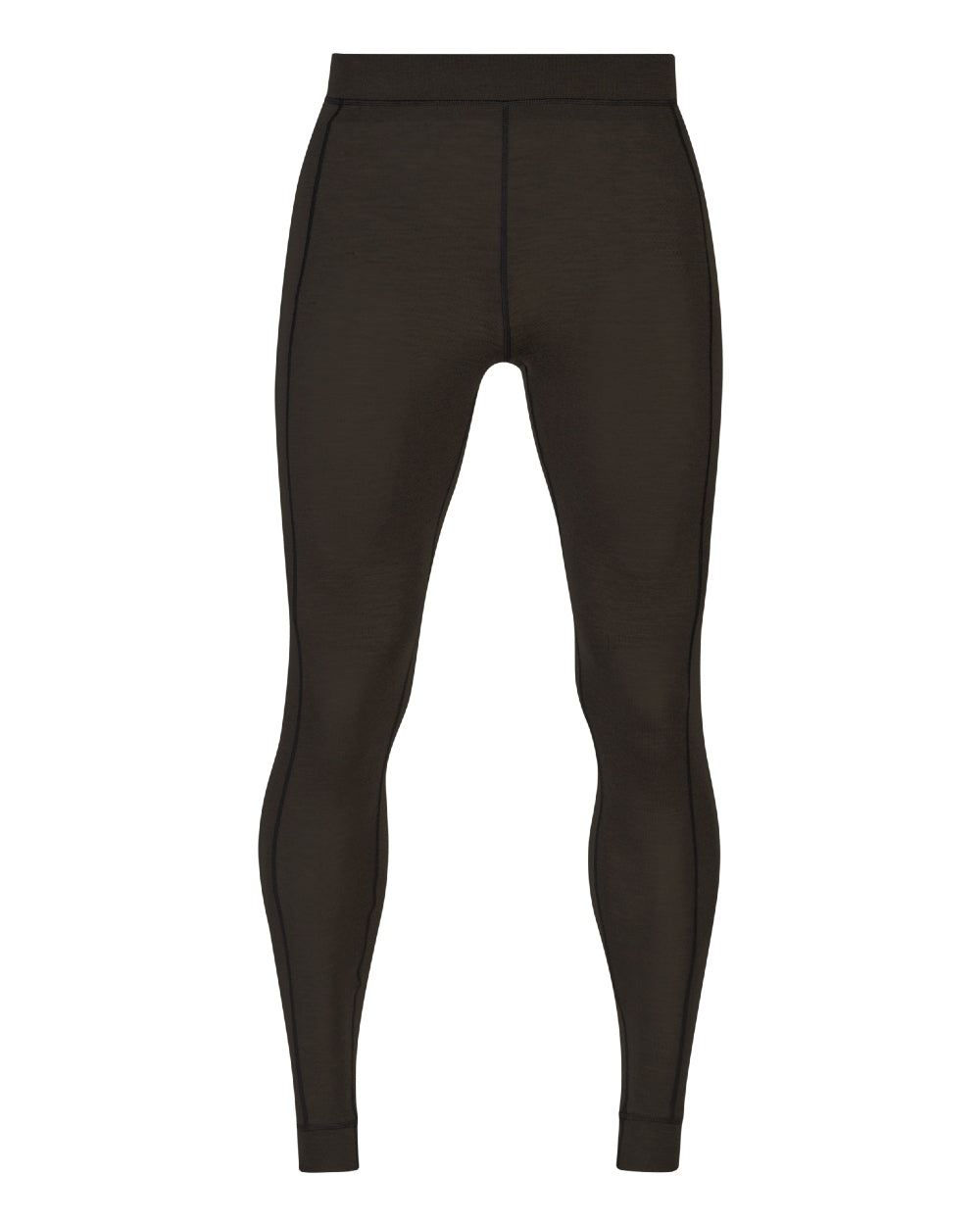 Shadow Brown Coloured Harkila Aspire Base Layer Set on white background
