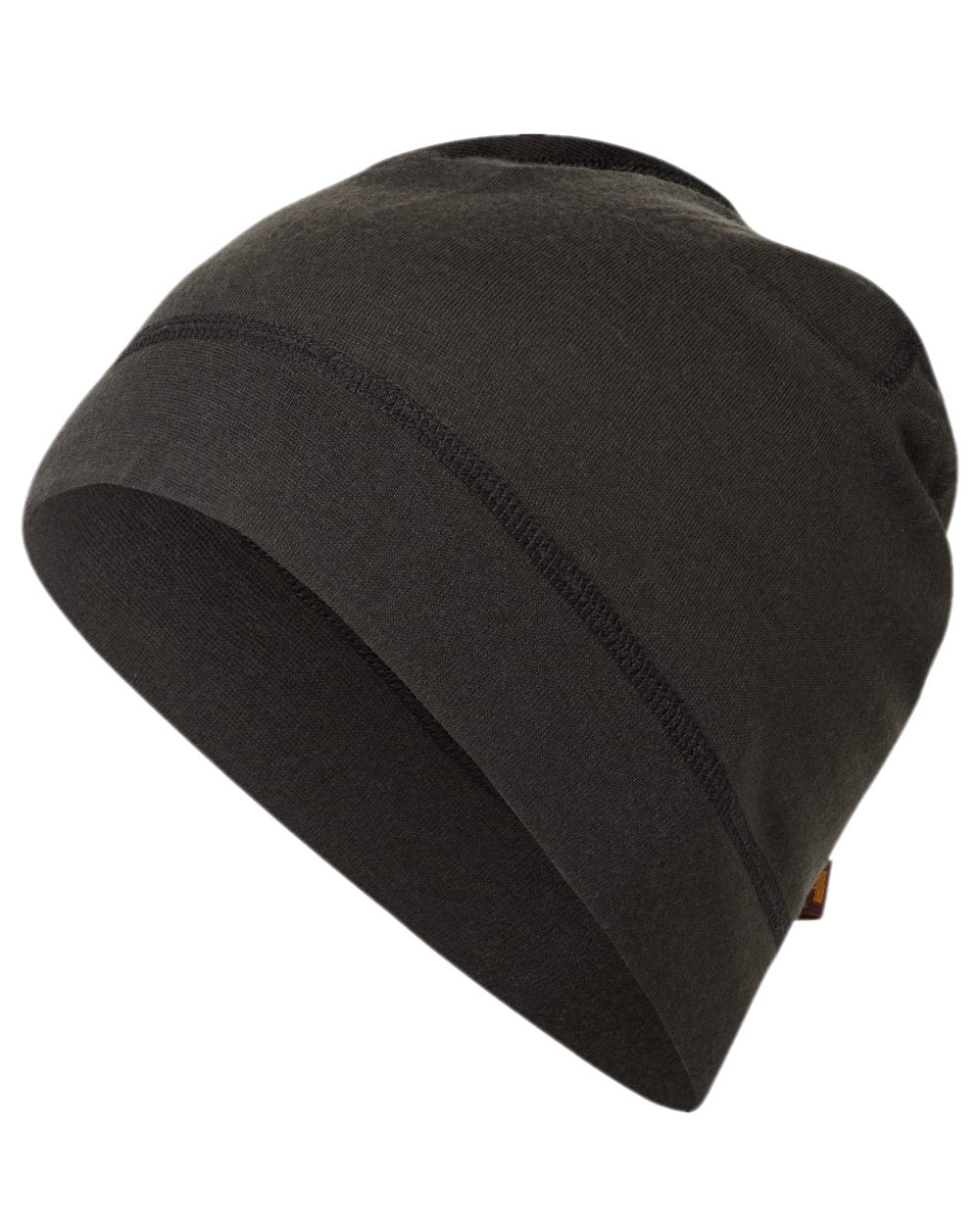 Shadow Brown Coloured Harkila Base All Season Beanie on white background