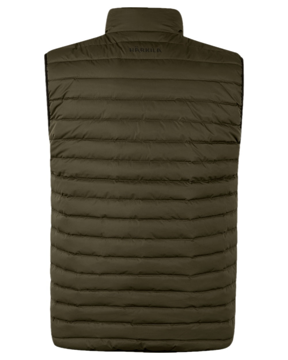 Willow Green Coloured Harkila Clim8 Insulated Waistcoat on white background