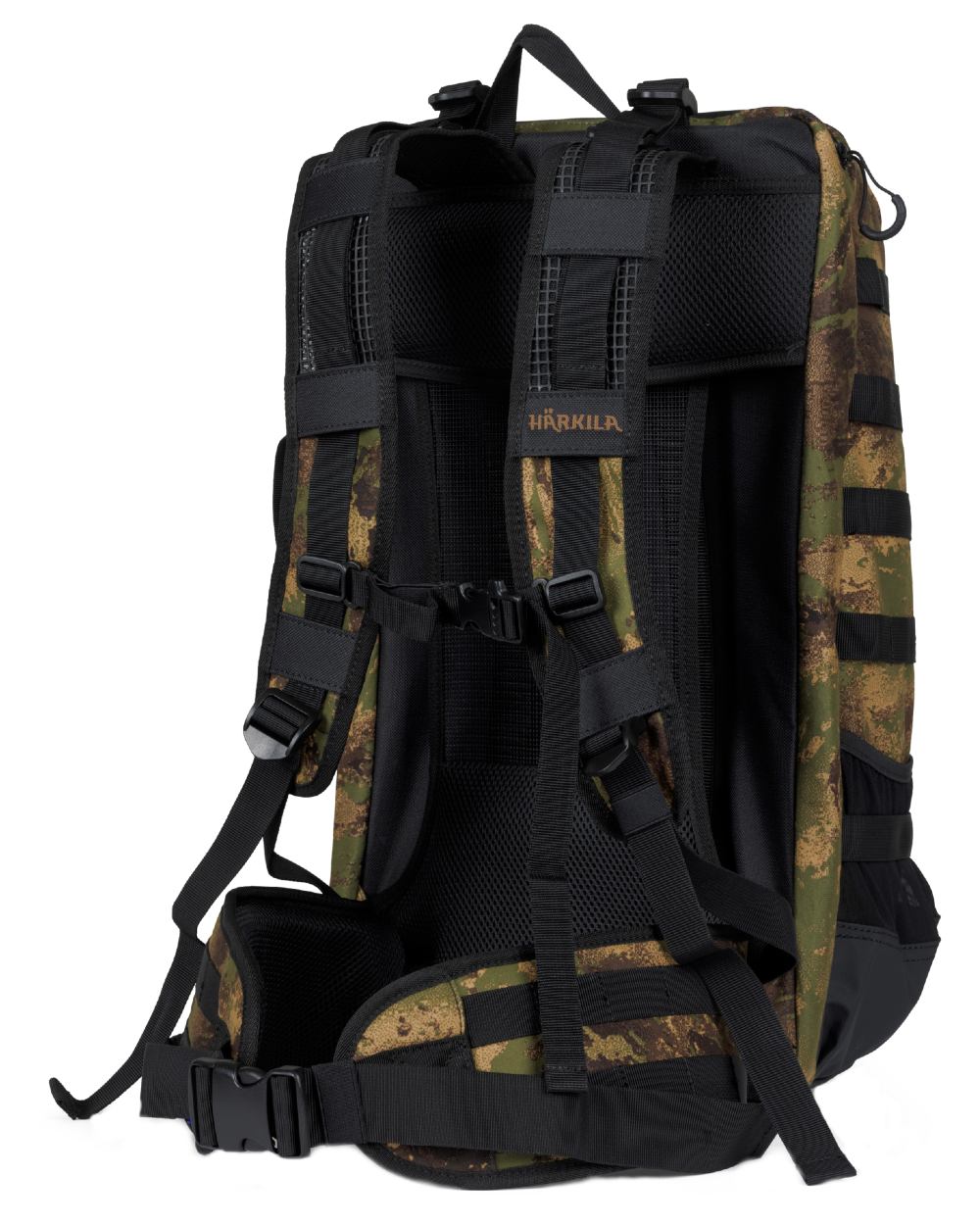 Axis MSP Forest Coloured Harkila Deer Stalker Backpack on white background