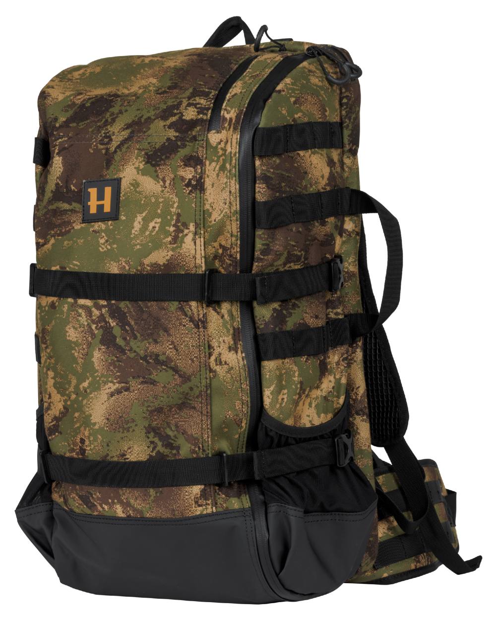 Axis MSP Forest Coloured Harkila Deer Stalker Backpack on white background