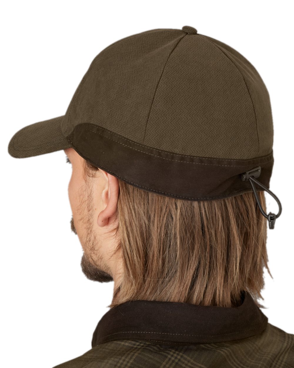 Willow Green Coloured Harkila Driven Hunt HSP Insulated Cap on white background