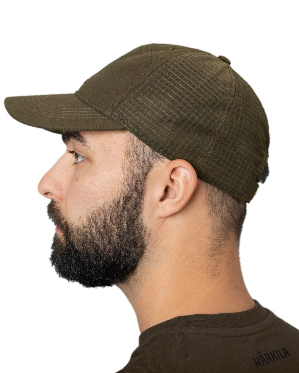 Willow Green Coloured Harkila Instinct Cap on white background