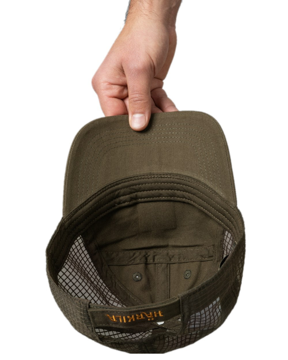 Willow Green Coloured Harkila Instinct Cap on white background