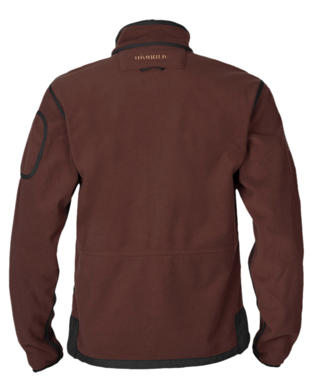 Green Bordeaux Coloured Harkila Kamko Fleece on white background