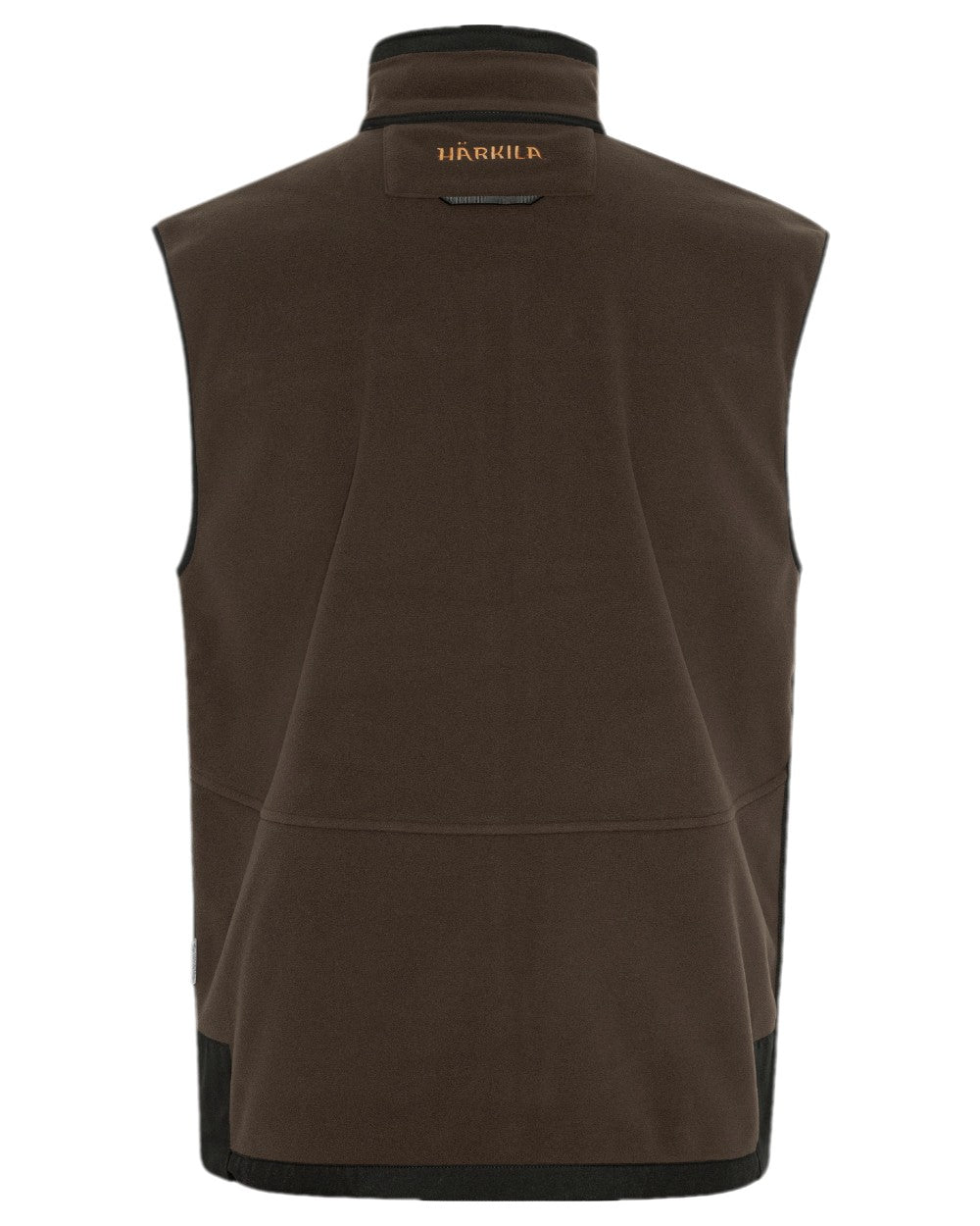 Brown Red Coloured Harkila Kamko Fleece Waistcoat on white background