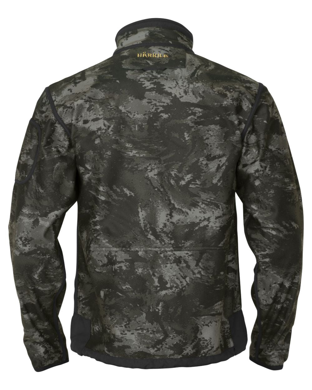 Axis MSP Black Willow Green Coloured Harkila Kamko NOCTYX WSP Reversible Fleece Jacket on white background