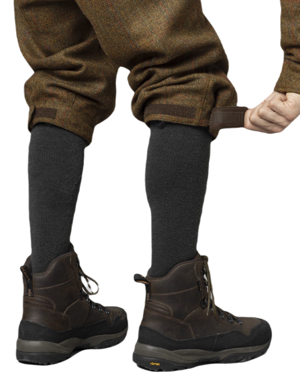 Terragon Brown Coloured Harkila Kenmore GTX Breeks on white background
