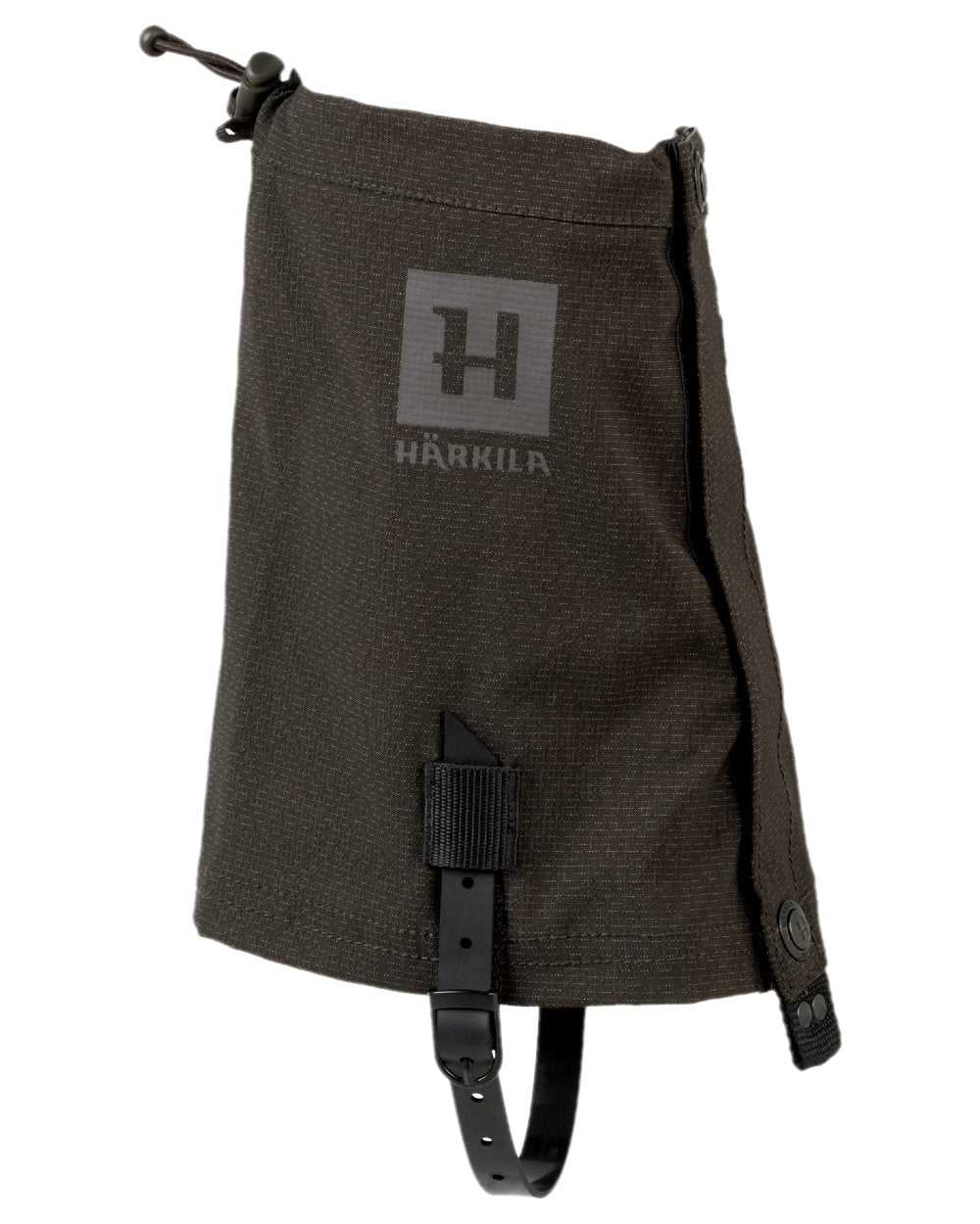 Shadow Brown Coloured Harkila Ledge Gaiters on white background