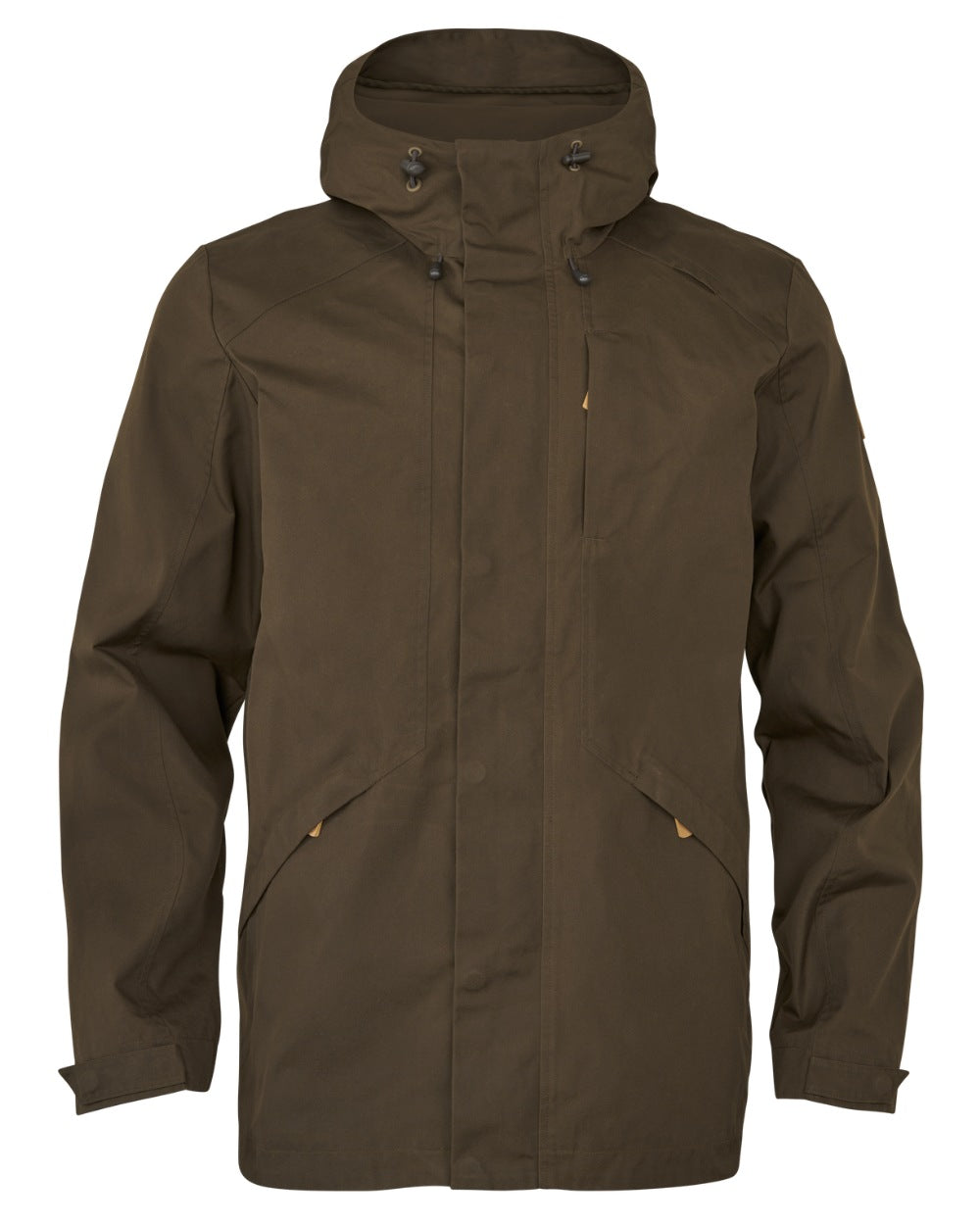 Willow Green coloured Harkila Mens Fjell Ace Jacket on white background