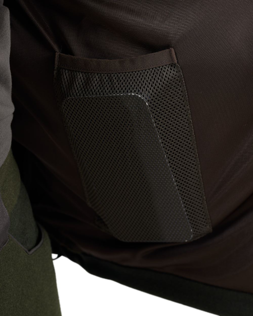 Willow Green Coloured Harkila Metso Hybrid Jacket on white background