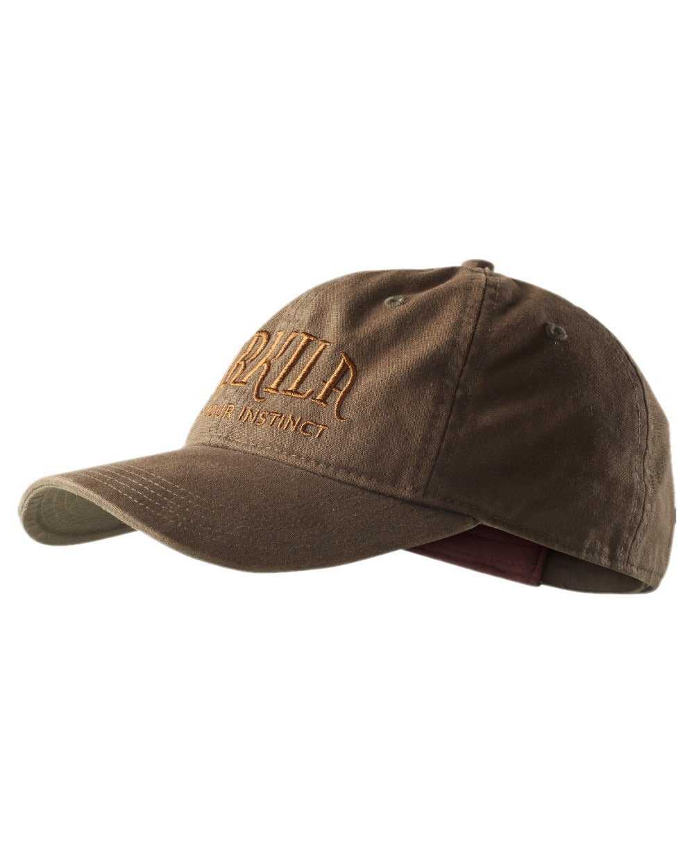 Demitasse Brown Coloured Harkila Modi Cap on white background