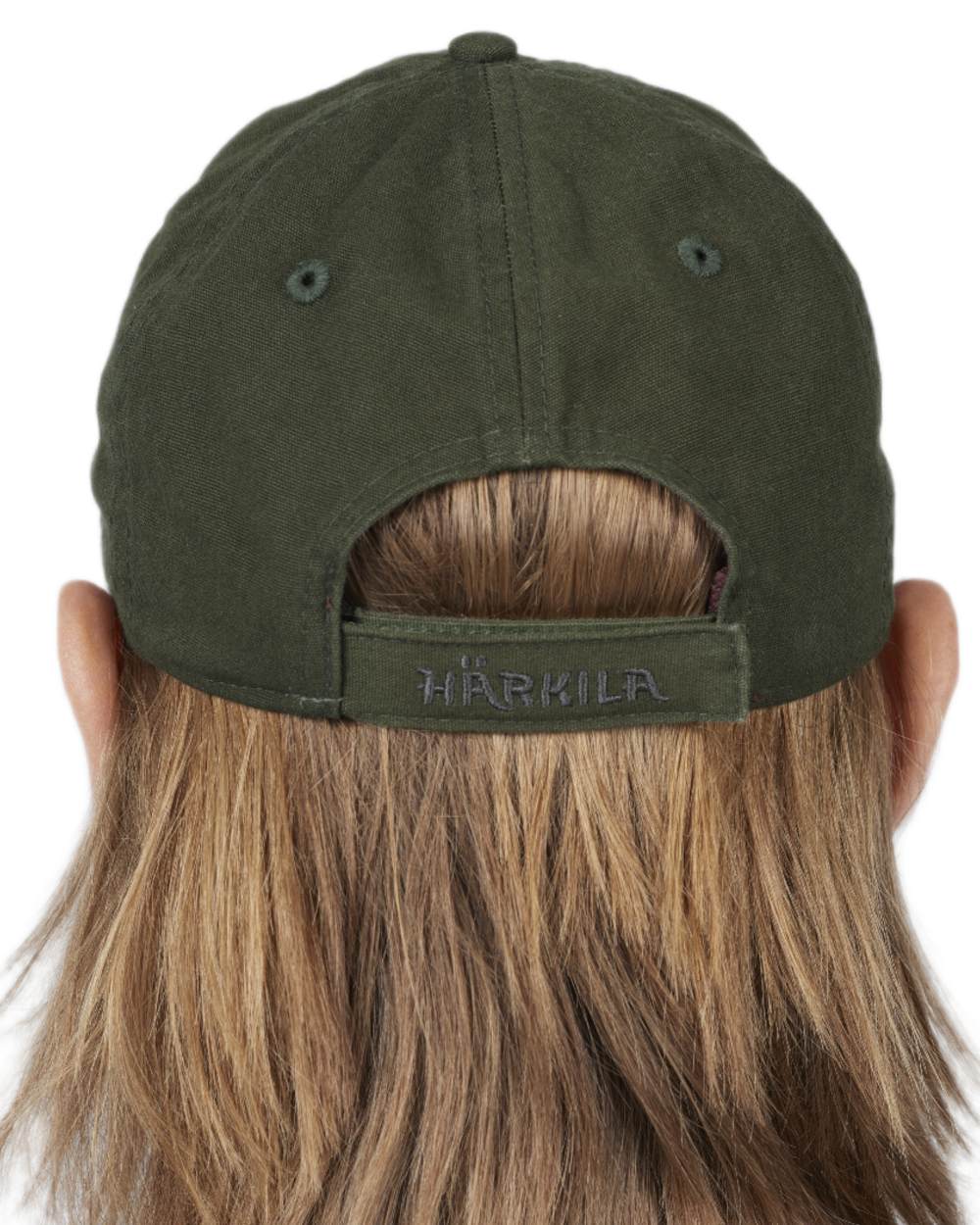 Duffel Green Coloured Harkila Modi Cap on white background