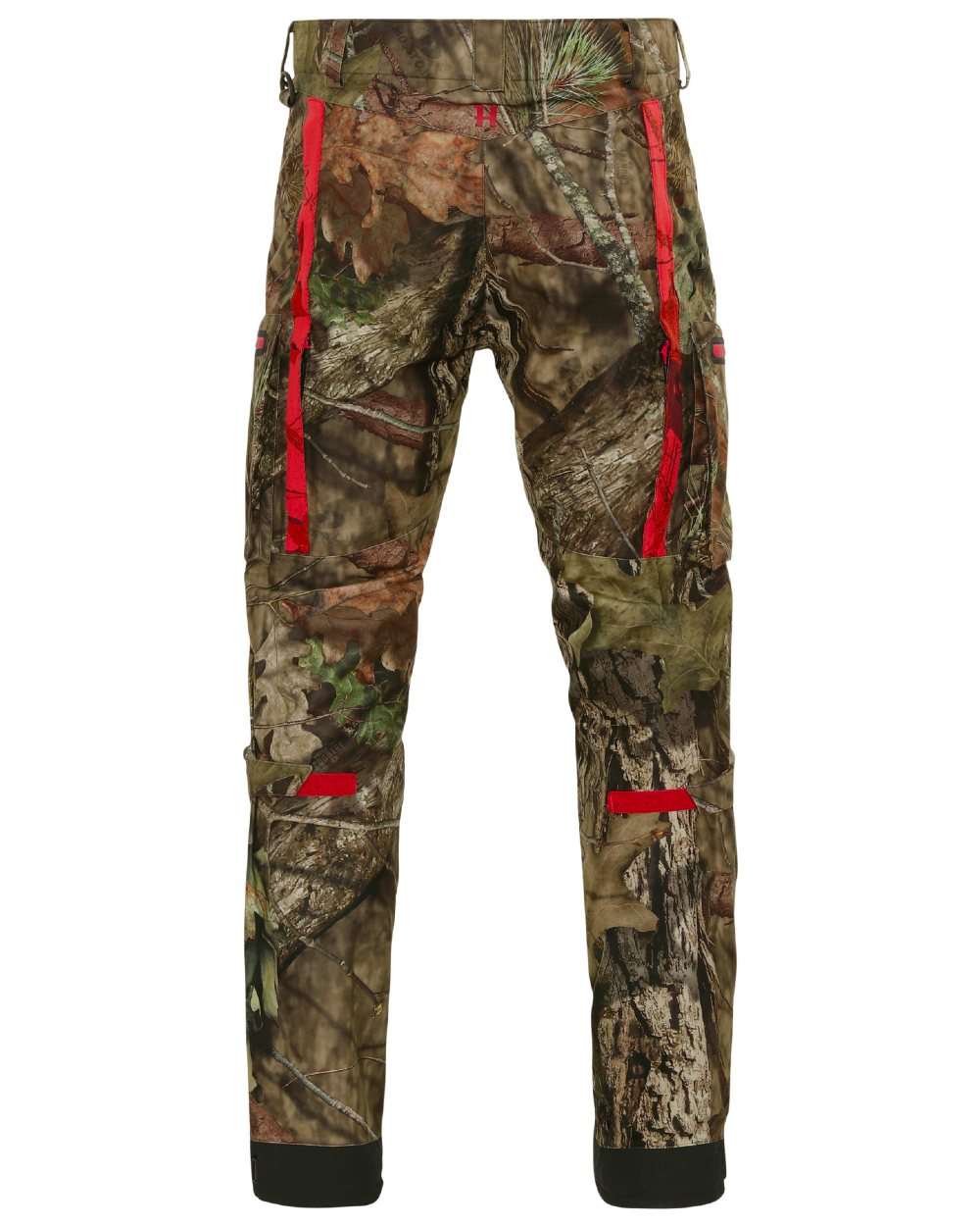 MossyOak Break-Up Country MossyOak Red Coloured Harkila Moose Hunter 2.0 GTX Trousers on white background