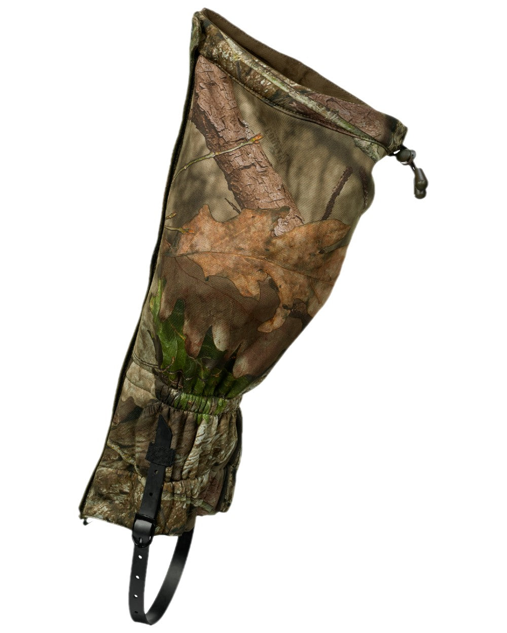 Mossy Oak Break-up Country Coloured Harkila Moose Hunter 2.0 Silent Gaiters on white background