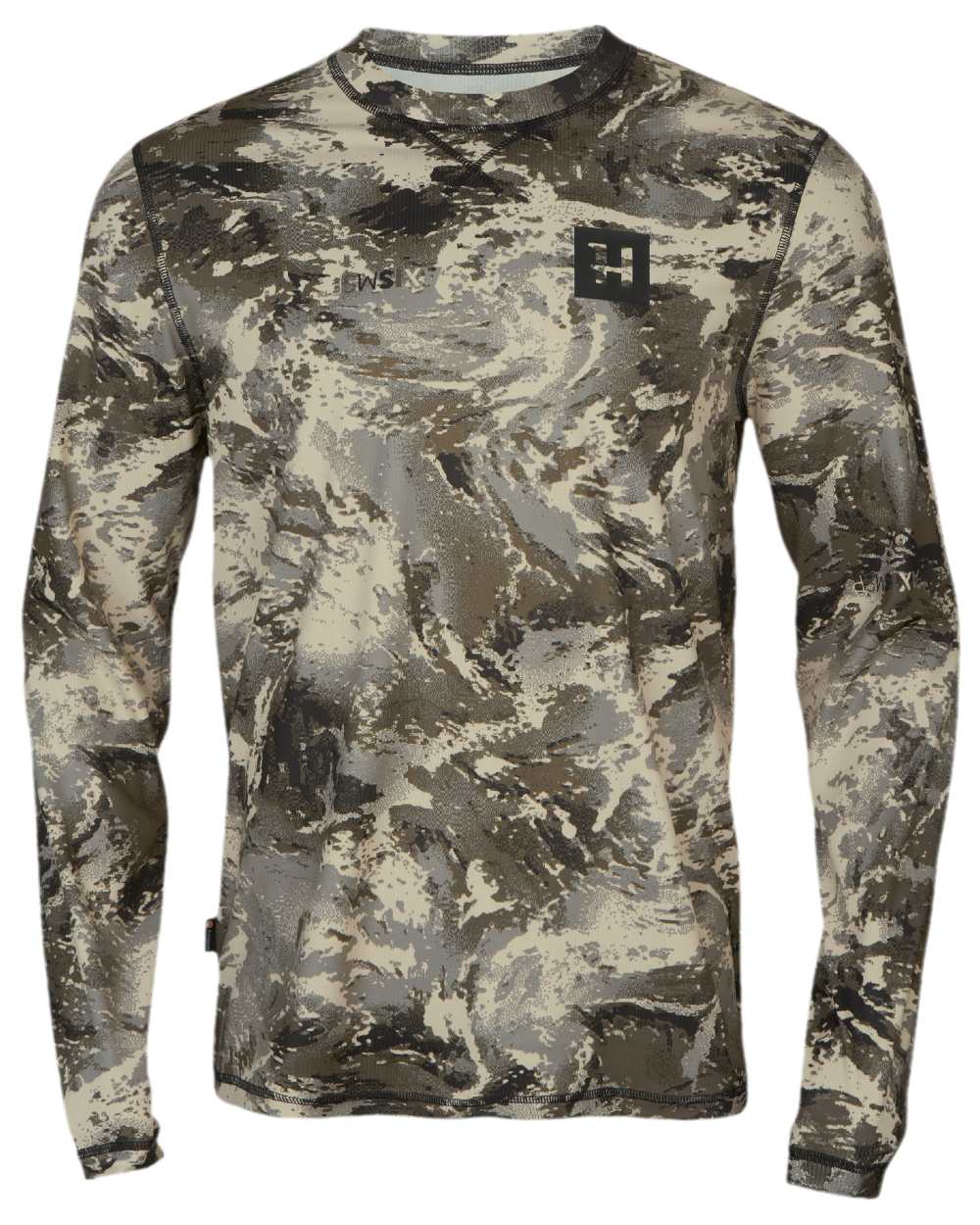 AXIS Mountain Coloured Harkila Mountain Hunter Expedition T-Shirt on white background