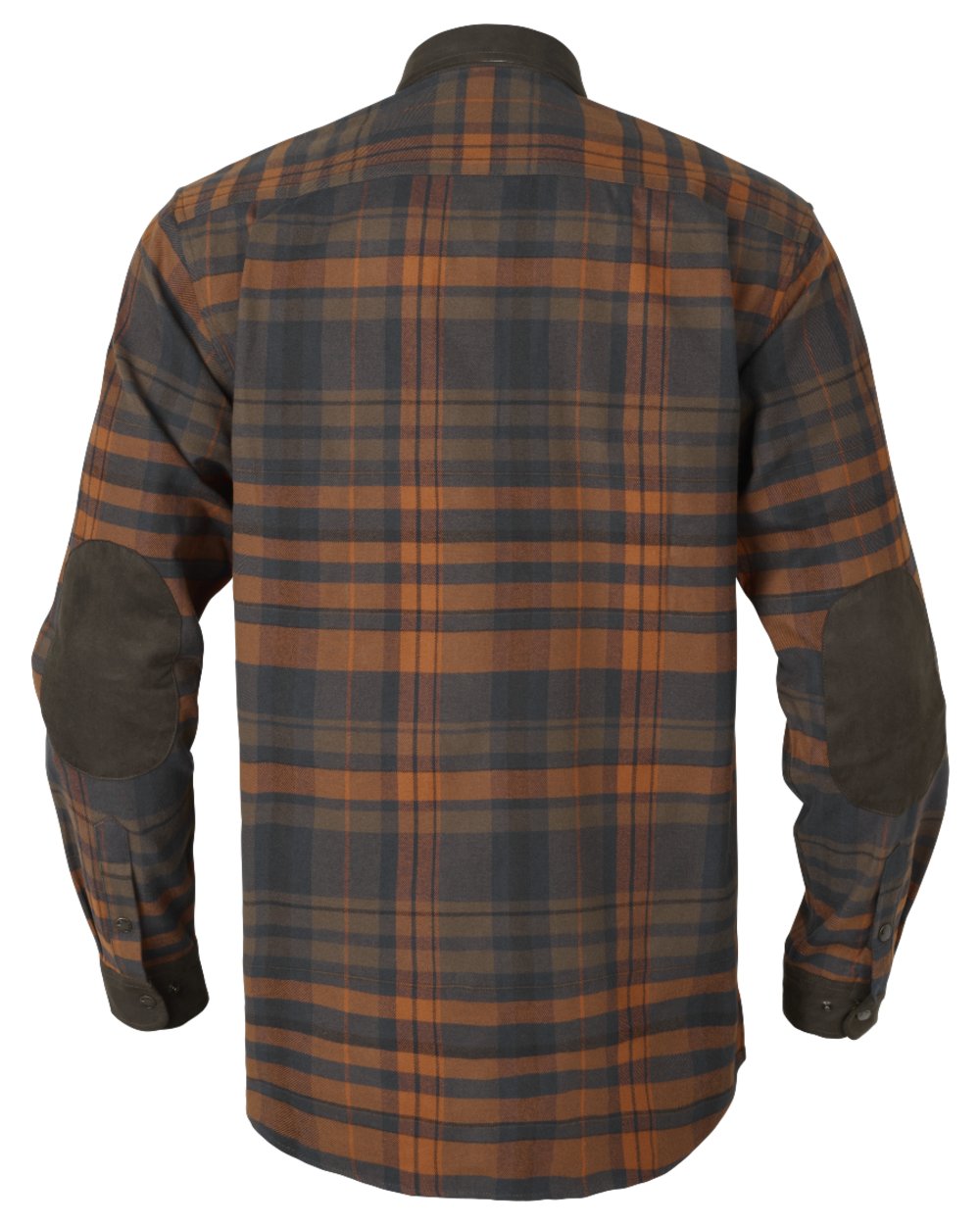 Bombay Brown Coloured Harkila Pajala Check Shirt on white background