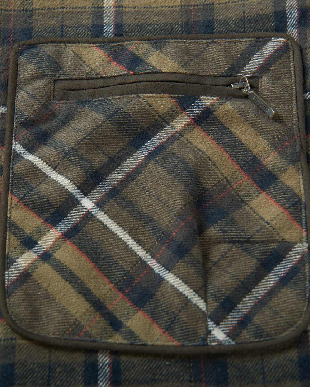 Willow Green Coloured Harkila Pajala Check Shirt on white background