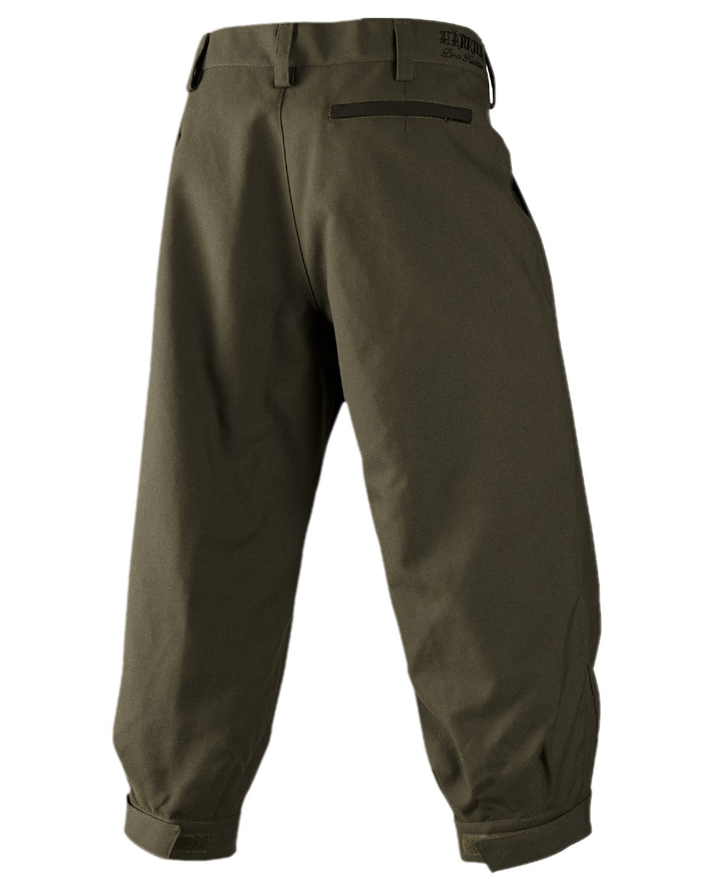 Willow Green Coloured Harkila Pro Hunter Endure Breeks on white background