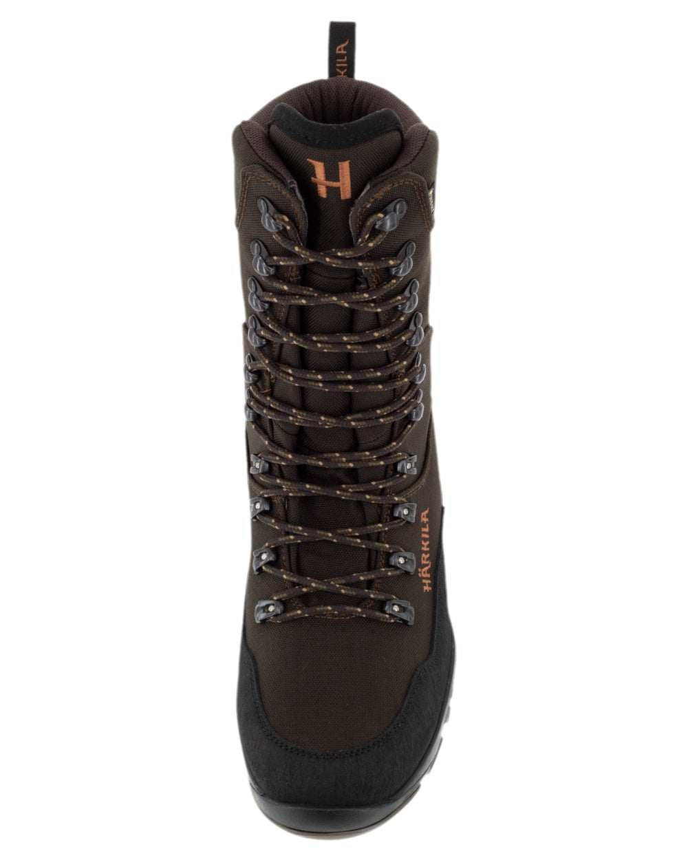 Shadow Brown Coloured Harkila Pro Hunter Light Hi GTX Boots on white background