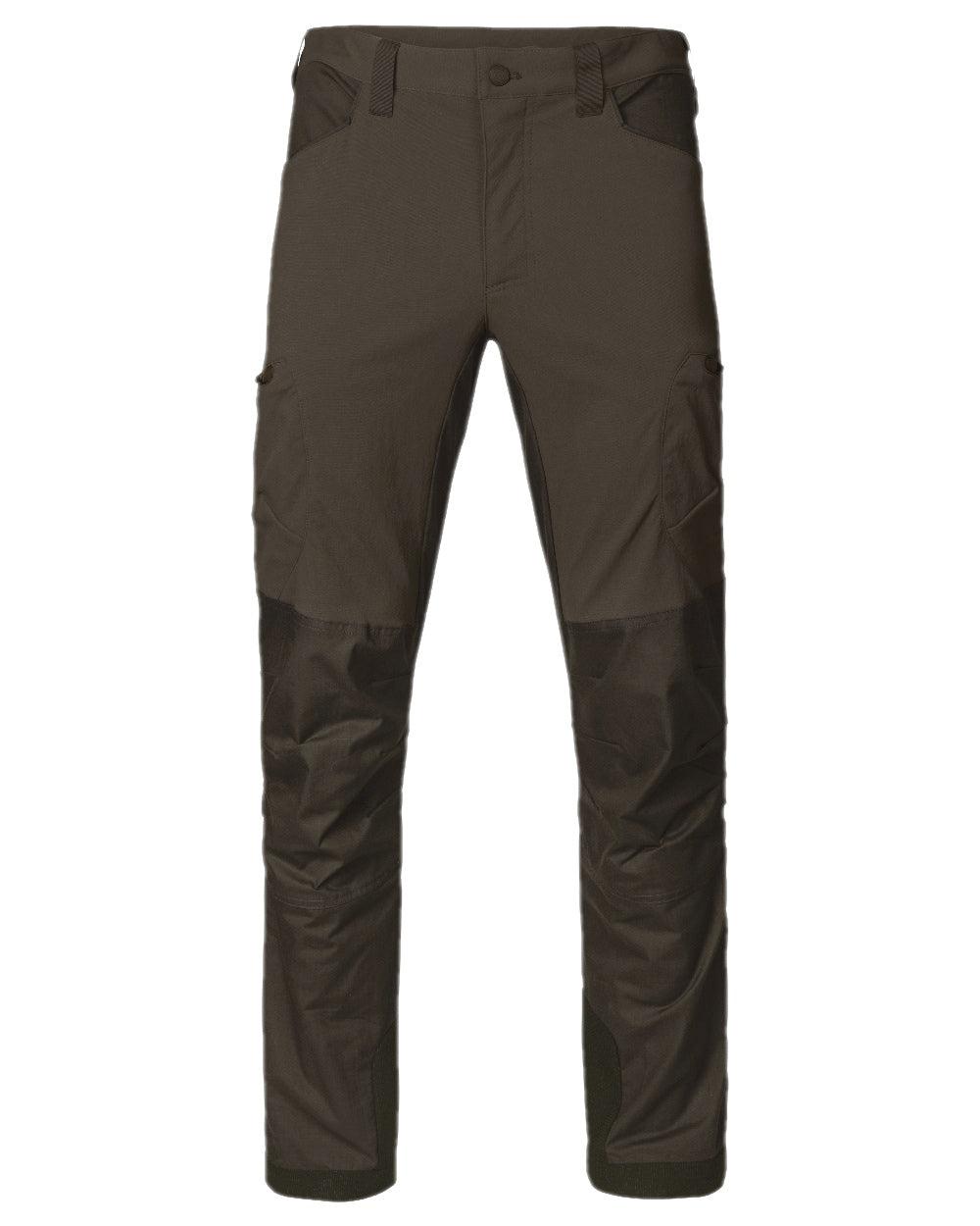 Slate Brown Willow Green Coloured Harkila Ragnar Trousers on white background