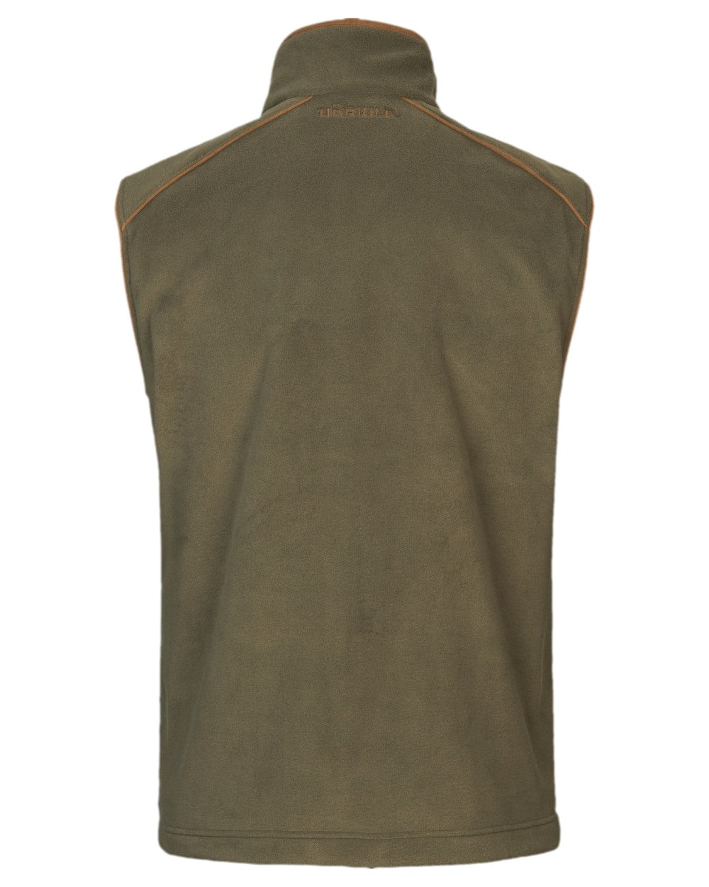 Grape Leaf Coloured Harkila Sandhem 200 Fleece Waistcoat on outdoor background