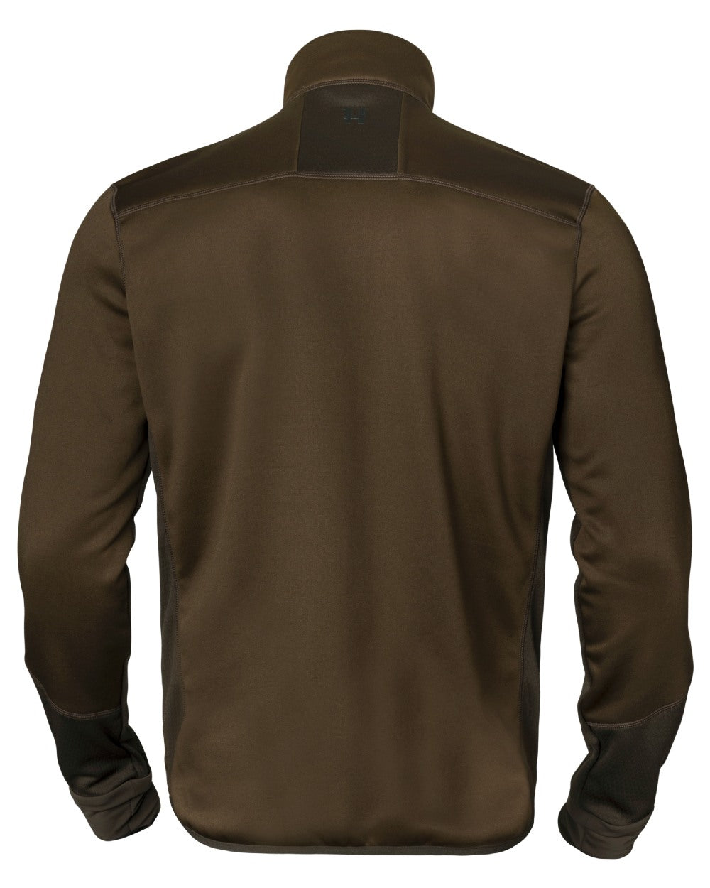 Willow Green Deep Brown Coloured Harkila Scandinavian Fleece Jacket on white background