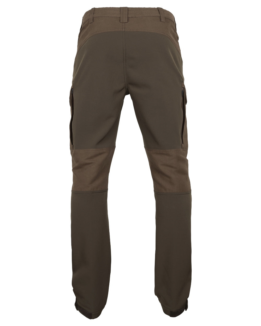 Dark Earth Slate Brown Coloured Harkila Scandinavian Trousers on white background