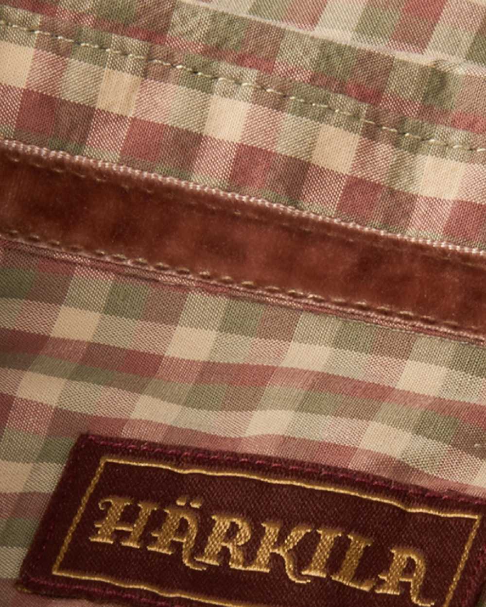 Moonlight Rose Check Coloured Harkila Selja Lady Long Sleeved Shirt on white background