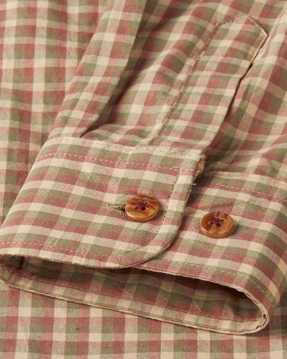 Moonlight Rose Check Coloured Harkila Selja Lady Long Sleeved Shirt on white background