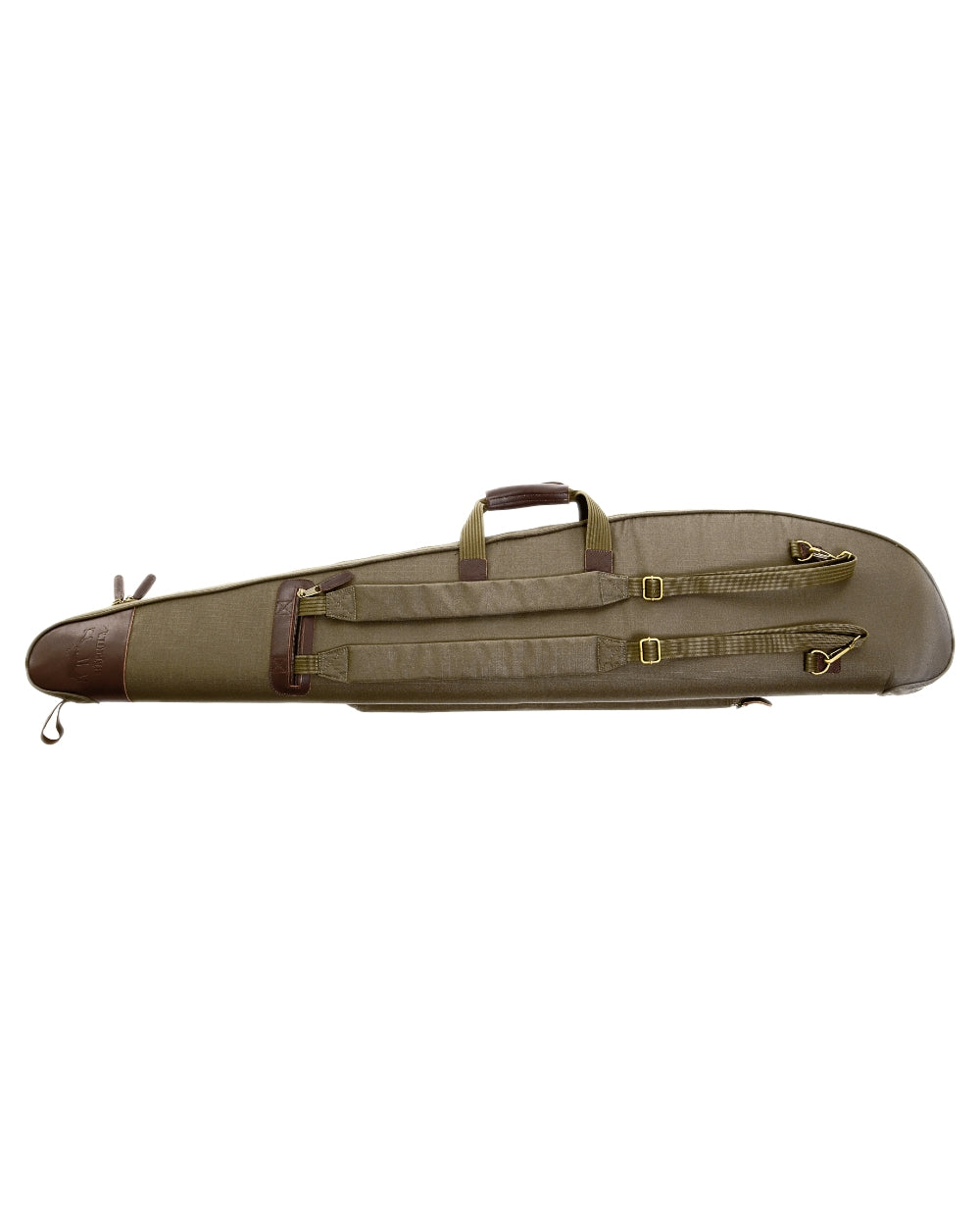 Green Coloured Harkila Skåne Rifle Case on white background