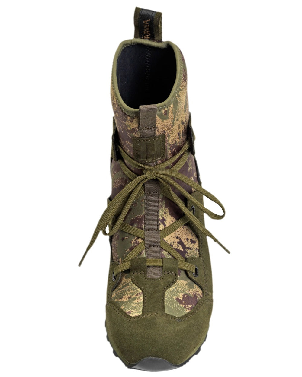 AXIS Forest Coloured Harkila Stalking Sneaker GTX Boots on outdoor background