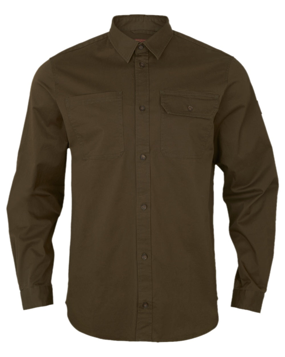 Willow Green Coloured Harkila Trym Skjorte on white background