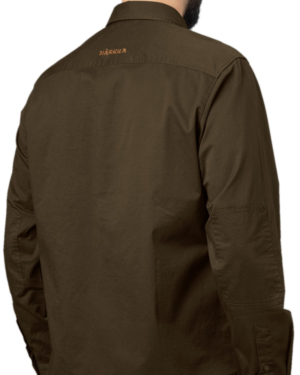 Willow Green Coloured Harkila Trym Skjorte on white background