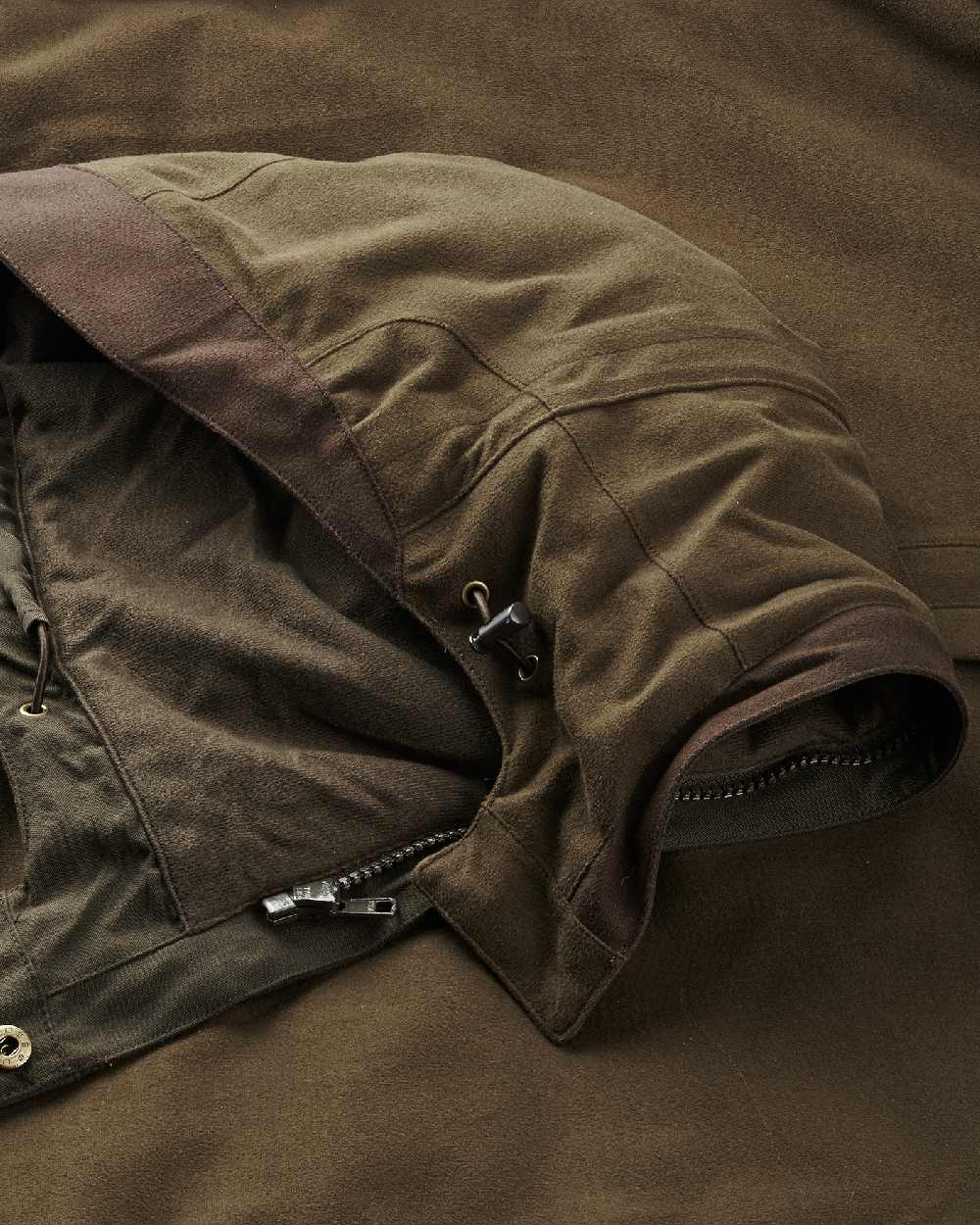 Hunting Green Coloured Harkila Visent Jacket on white background