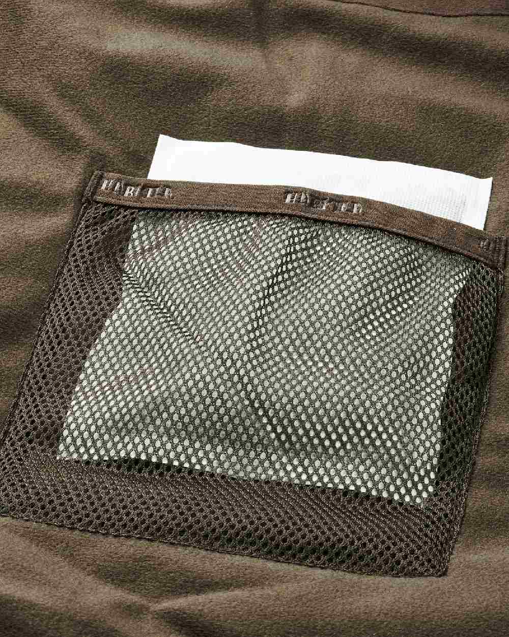 Hunting Green Coloured Harkila Visent Jacket on white background