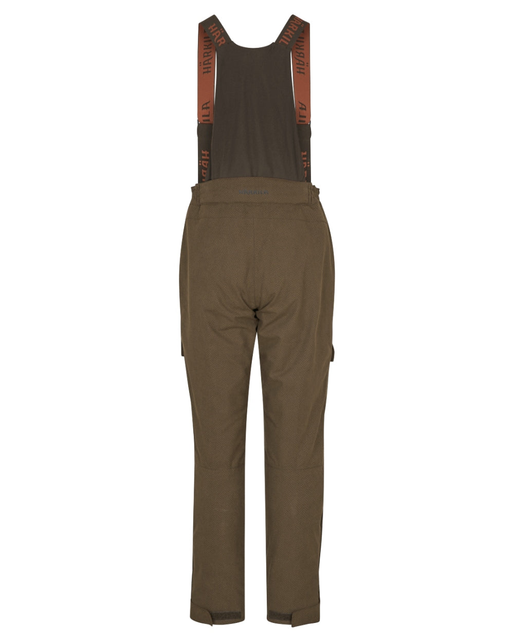 Willow Green Coloured Harkila Womens Driven Hunt HWS Insulated Trousers on white background