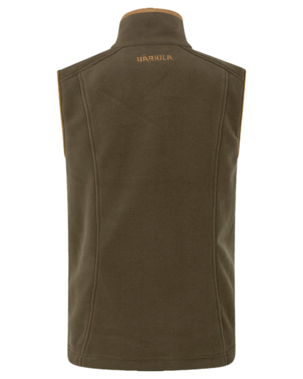 Willow Green Coloured Harkila Womens Sandhem 200 Fleece Waistcoat on white background
