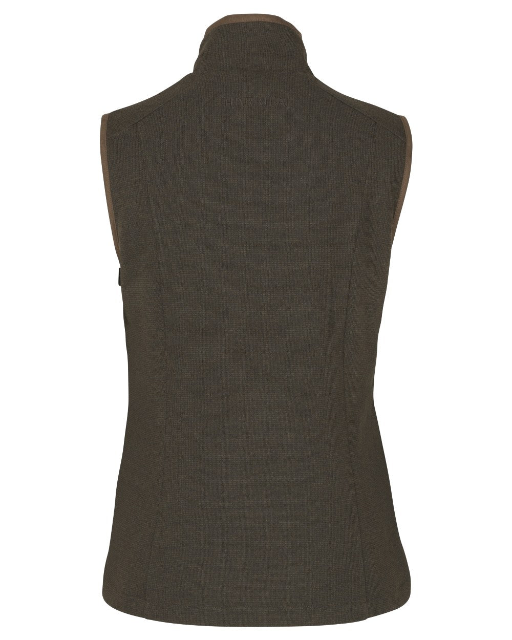 Willow Green Coloured Harkila Womens Sandhem Pro Waistcoat on white background