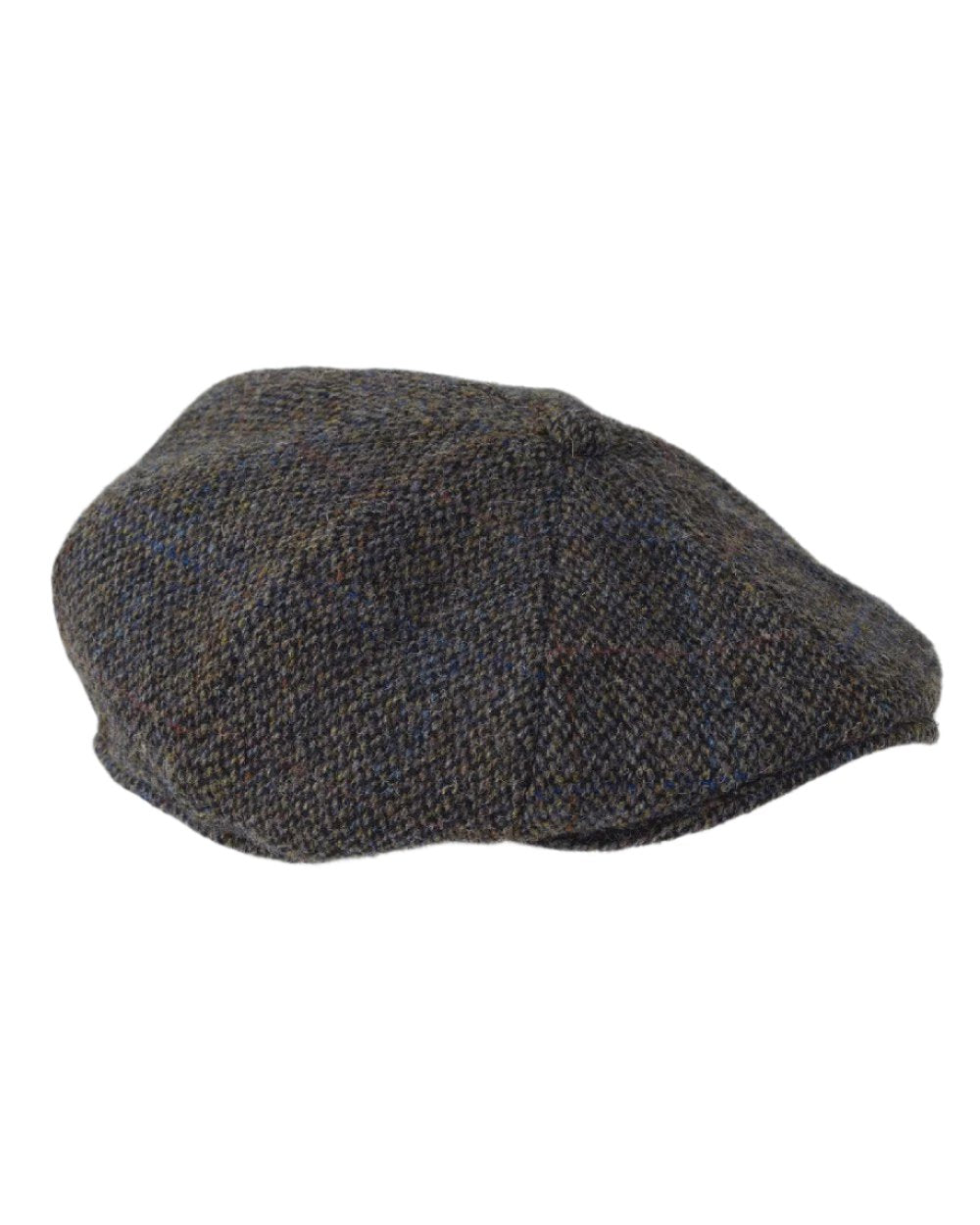 Heather Arran 8-Piece Harris Tweed Cap in Grey