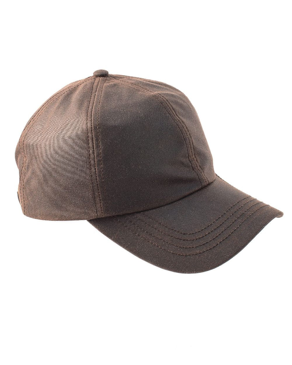Heather Darley Wax Baseball Cap in Brown