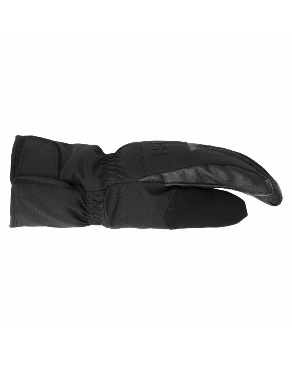 Black Coloured Helly Hansen All Mountain Gloves on white background