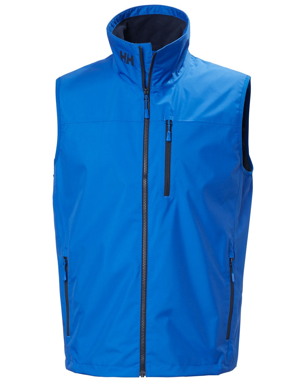 Cobalt 2 coloured Helly Hansen Mens Crew Sailing Vest 2.0 on white background