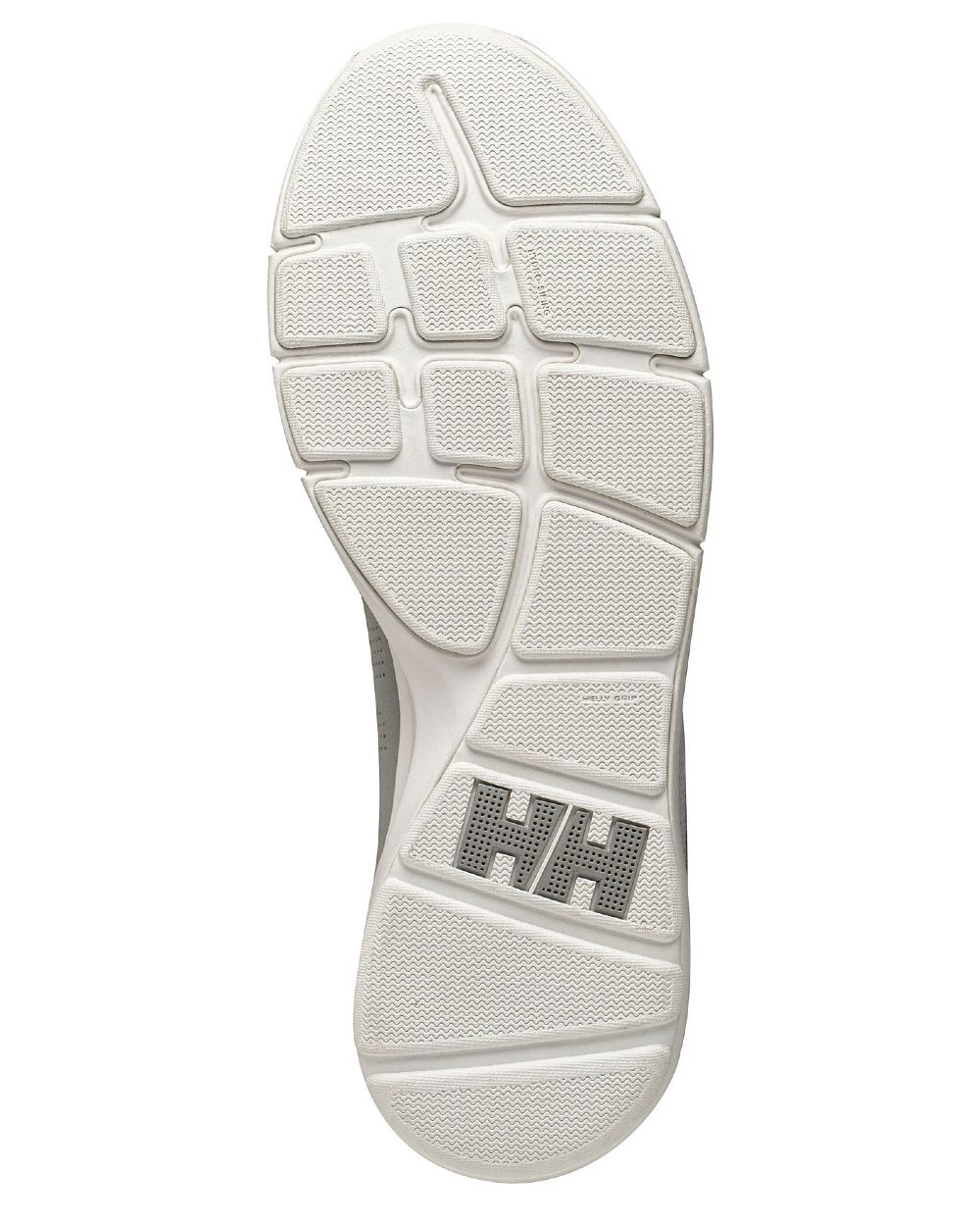 New Light Grey Coloured Helly Hansen Mens Ahiga V4 HP Sneakers on white background